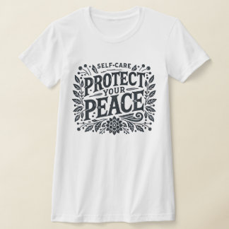 Your 保護 Peace Slim Fit Tee for Women Tシャツ