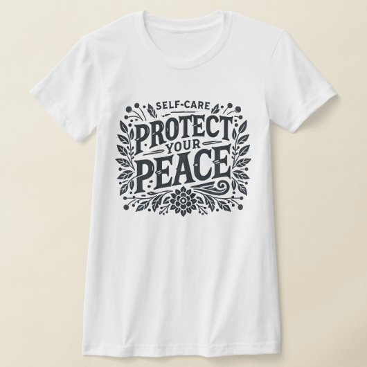 Your 保護 Peace Slim Fit Tee for Women Tシャツ (レイダウン)