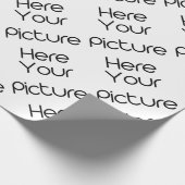 Your_写真_Here ラッピングペーパー (角)