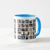 Your 素晴らし 30写真Instagram写真 マグカップ (正面右)