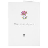 Your 考え Card Tulip in Pail Greeting Card (裏面)