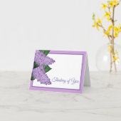 Your 考え Note Card-Lilacs カード (黄色い花)