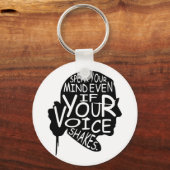 Your 話 Mind  - Ruth Bader Ginsburg キーホルダー (正面)