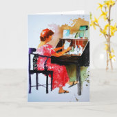 Your 読 Love Letters Greeting Card カード (黄色い花)