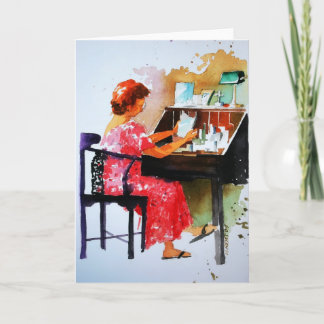 Your 読 Love Letters Greeting Card カード