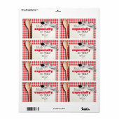 YOUR 魅力的 Kitchenからのギフト用ラベル ラベル (フルシート)