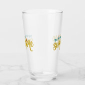 Your are My Sunshine Sunflower引用文 タンブラーグラス (右)