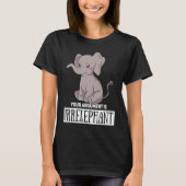 Your Argument Is Irrelephant Elephant Cute Women K Tシャツ (正面)