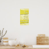 Your Attitation やる気を起こさせる Poster ポスター (キッチン)