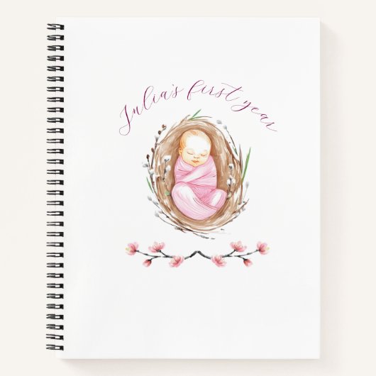 Your Baby’s First Year – Notebook for mom ノートブック (正面)