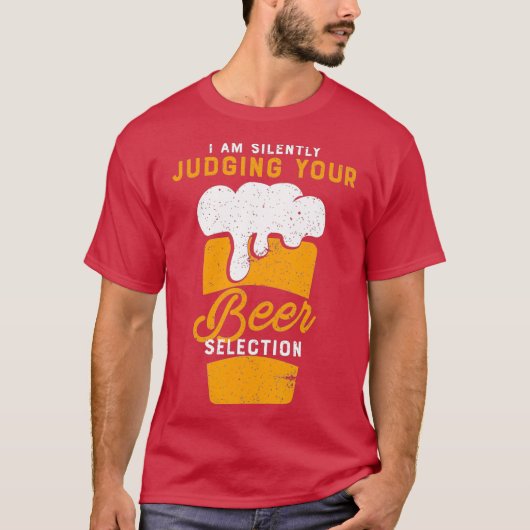 Your Beer Selection I おもしろい Beer Drink Craft Tシャツ (正面)