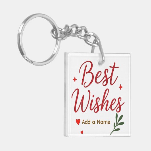 Your Best Wishes Acrylic Keychain キーホルダー (正面左)