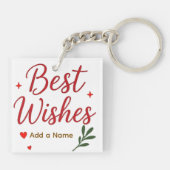 Your Best Wishes Acrylic Keychain キーホルダー (裏面)