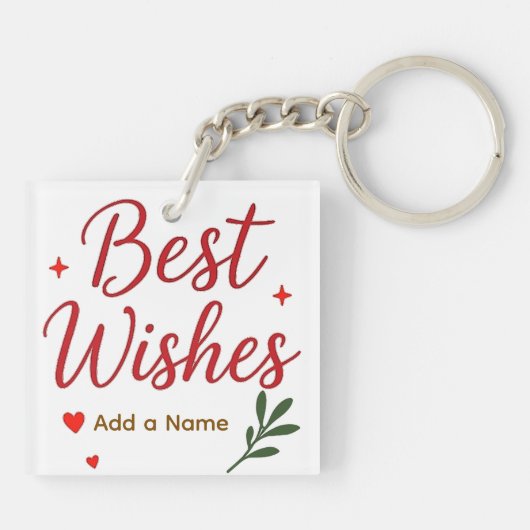 Your Best Wishes Acrylic Keychain キーホルダー (裏面)