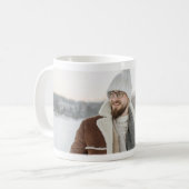 your big photo happy holidays photo コーヒーマグカップ (正面左)