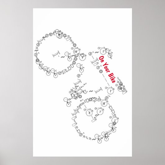 Your Bikeポスター ポスター (正面)