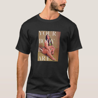 Your Body is Art - Fat Positive Self Care Premium Tシャツ