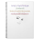 Your Body- Journal ノートブック (正面)