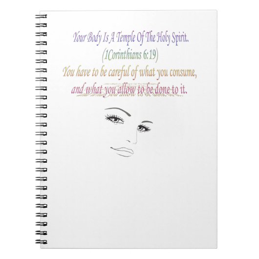 Your Body- Journal ノートブック (正面)