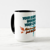 Your Body Your Workout Your Choice マグカップ (正面左)