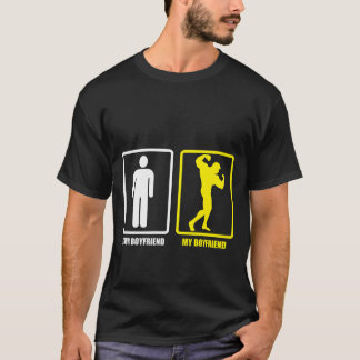 Your Boyfriend My Boyfriend Bodybuilder friend Tシャツ
