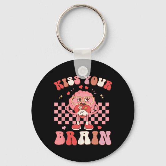 Your Brain Valentines試験日先生分隊キッズ キーホルダー (正面)
