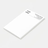 Your Branded Business Post-it® Notes Example ポストイット (アングル)