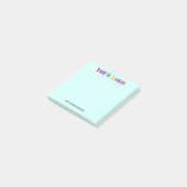 Your Branded Business Post-it® Notes Example ポストイット (アングル)