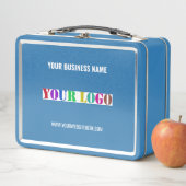 Your Branded Company Metal Lunch Box Example メタルランチボックス (インサイチュ)
