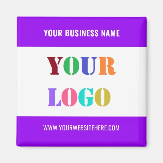 Your Branded Logo Business Promotional Magnet Gift マグネット (正面)