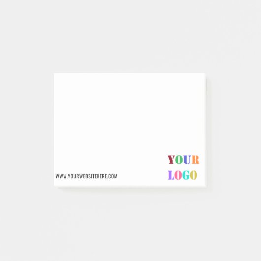 Your Branded Promotional Business Post-it® Notes ポストイット (正面)