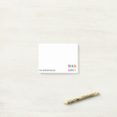 Your Branded Promotional Business Post-it® Notes ポストイット (デスク上)