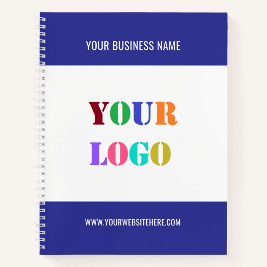 Your Branded Stationery Business Notebook Template ノートブック (正面)