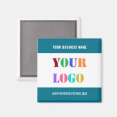 Your Business Branded Promotional Magnets Template マグネット (正面/裏面)