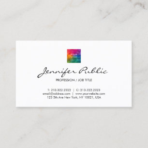 Your Business Company Logo Hereプロフェッショナル 名刺