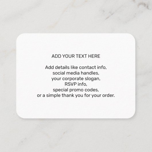 Your Business Company Team Logo & QR Code & Text 名刺 (裏面)