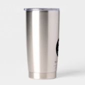 Your Business Logo and Tagline Promotional Swag 保温保冷タンブラー (右面)