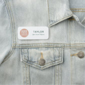 Your Business Logo Simple Employees 名札 (インサイチュ)