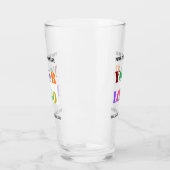 Your Business Promotional Branded Glass Example タンブラーグラス (左)
