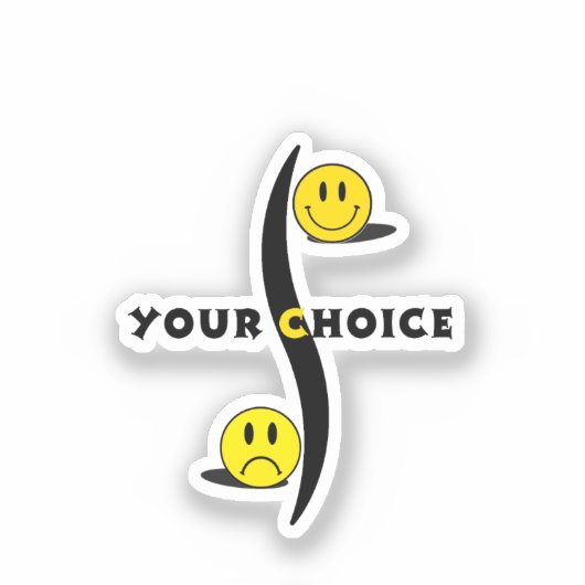 your choice シール (正面)