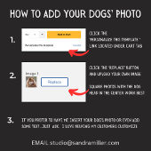 YOUR CHOW PHOTO ON BACK ZIPPEREDフード付きスウェットシャツ パーカ