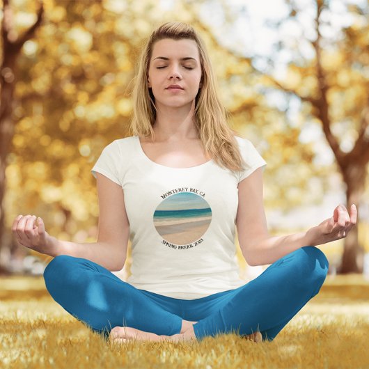 Your Circle Photo モダン All Caps文字 Tシャツ