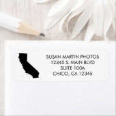 Your Color California Modern Minimalist ラベル (インサイチュ)