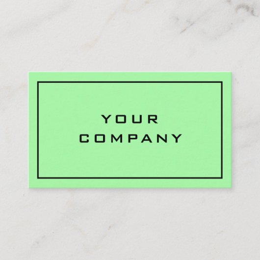 Your Colors Business Card - Modern Design 名刺 (正面)