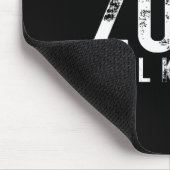 Your Comfort Zone Will Kill You Gym Motivational Y マウスパッド (コーナー)