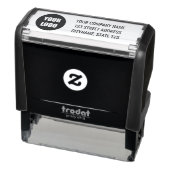 Your Company Logo Name Address Self-inking Stamp セルフインキングスタンプ (商品)