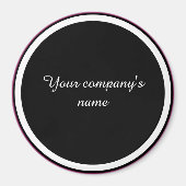 Your Company Name, template, マグネット (正面)