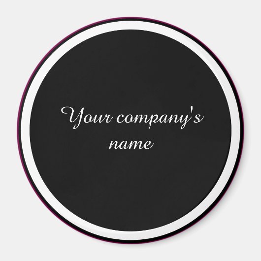 Your Company Name, template, マグネット (正面)