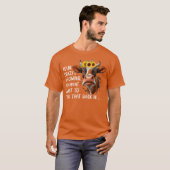 Your Crazy Is Showing friend Tシャツ (正面フル)