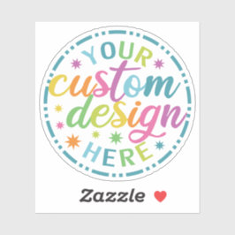 Your Custom Design Here ユニセックス Merch シール
